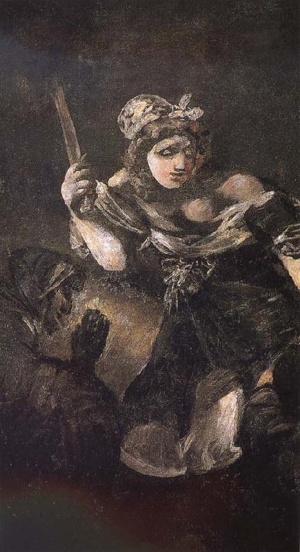Francisco Goya Judith oil painting image